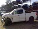 2010 TOYOTA TUNDRA WHITE, EXTD CAB, 5.7L AT, 4WD.  Z24915